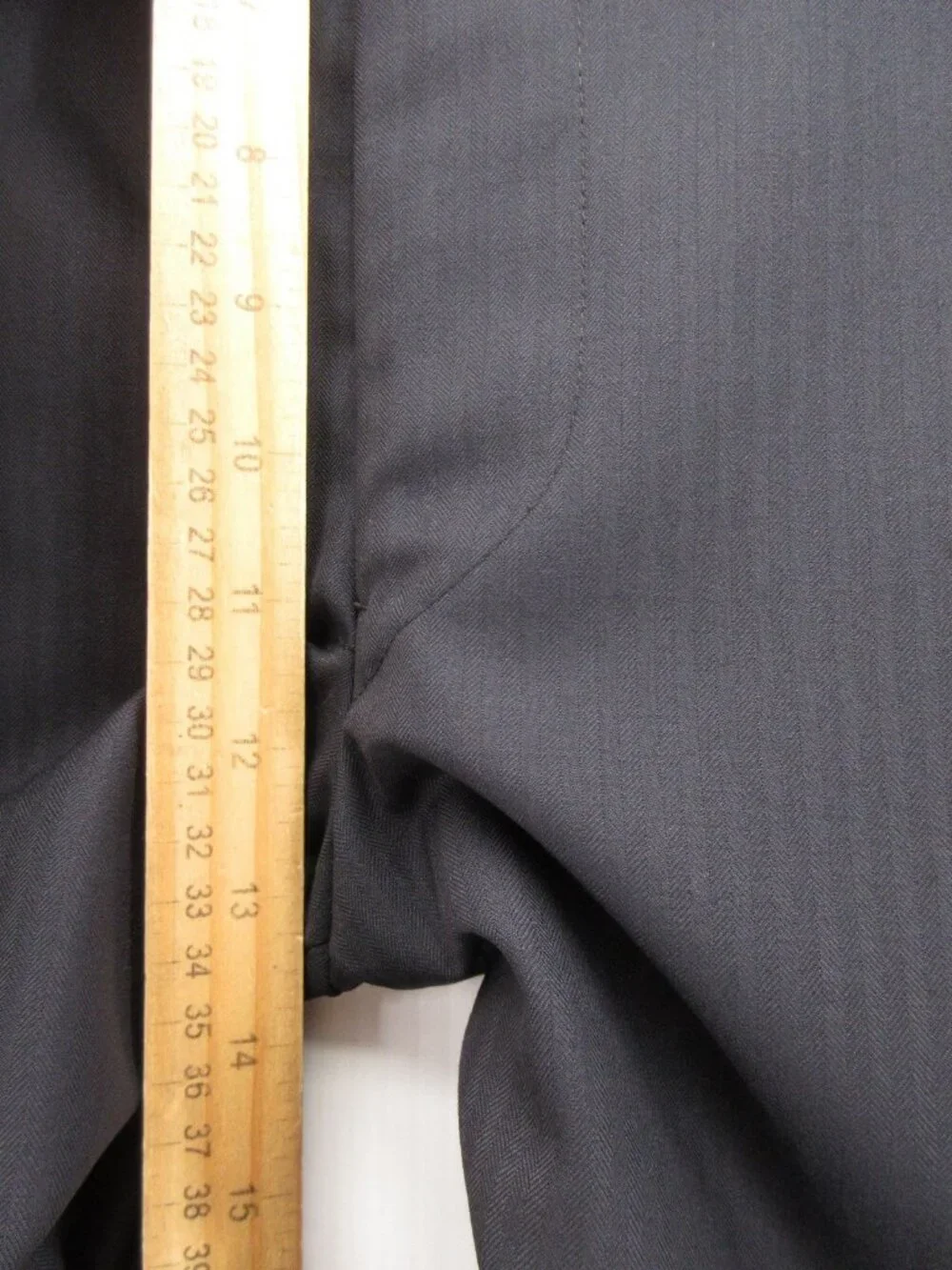 Brooks Brothers Suit 50 Golden Fleece Herringbone Wool VGT 46X30